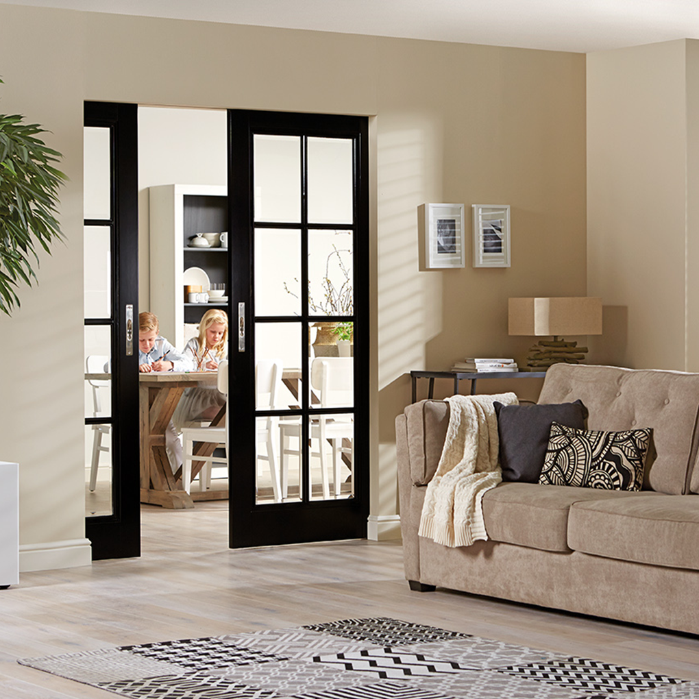 Binnendeur Austria Balance Fremont met geplaatst Blank Facetglas